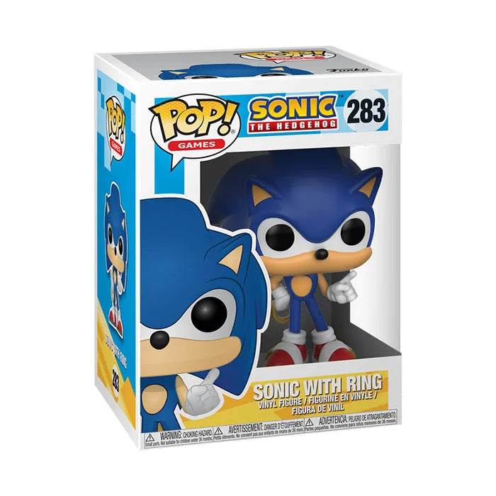 Funko Pop! Game Sonic The Hedgehog Sonic With Ring