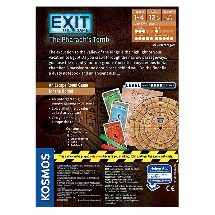 Exit: The Pharaoh's Tomb