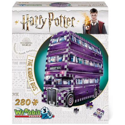Harry Potter The Knight Bus 3D Jigsaw Puzzle - 280 Pieces