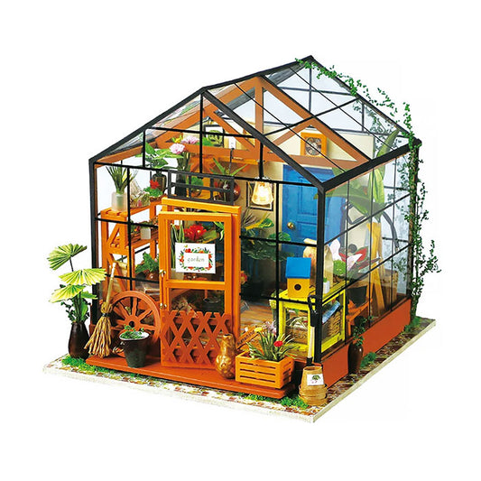 3D Wooden Puzzle Cathy's Flower House