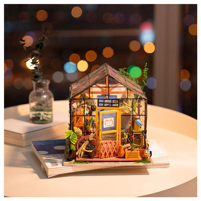 3D Wooden Puzzle Cathy's Flower House