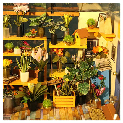 3D Wooden Puzzle Cathy's Flower House