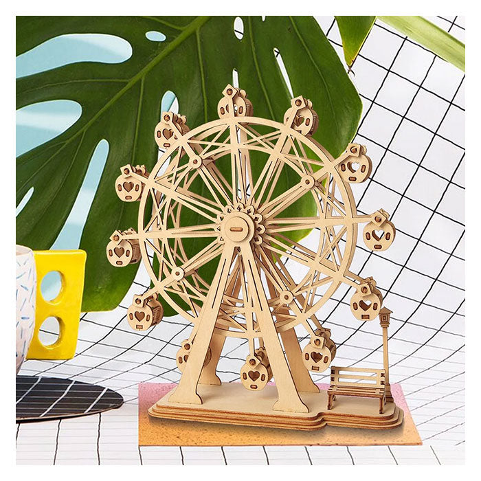 3D Wooden Puzzle - Ferris Wheel