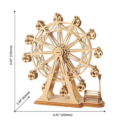 3D Wooden Puzzle - Ferris Wheel