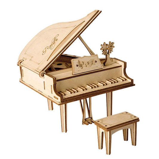 3D Wooden Puzzle - Grand Piano