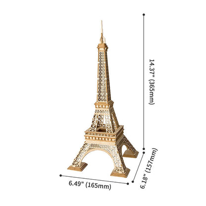 3D Wooden Puzzle - Eiffel Tower