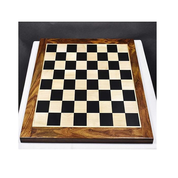 Chess Set Ebony Maple 12"