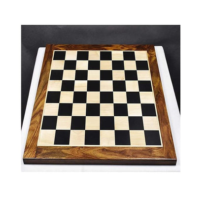 Chess Set Ebony Maple 12"