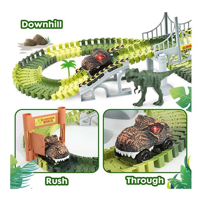 Amazing Tracks Dinosaur World 142 Pieces