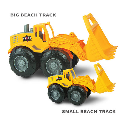 Tradeopia Small Beach Truck Bulldozer Engineering Series