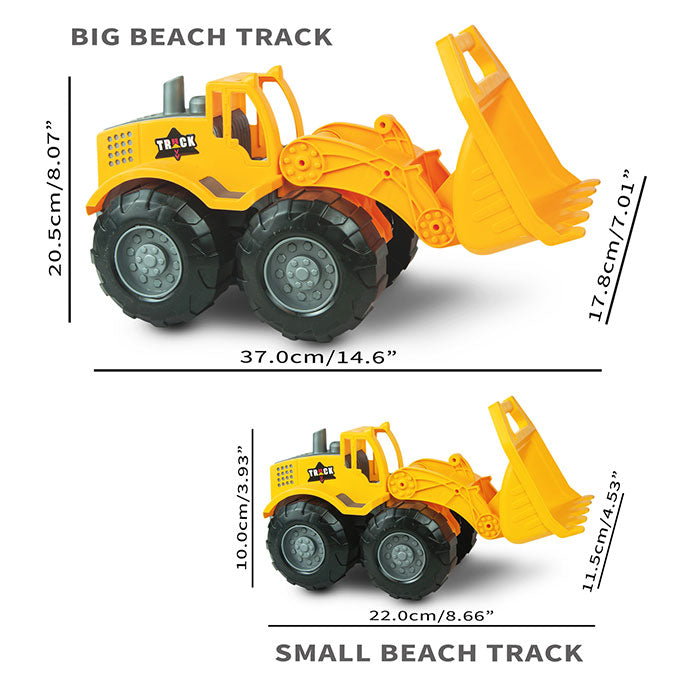 Tradeopia Small Beach Truck Bulldozer Engineering Series