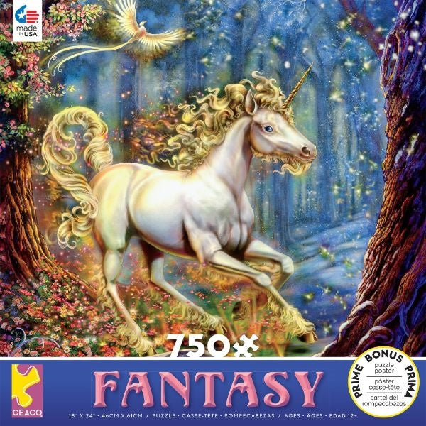 Fantasy Unicorn - 750 Piece Jigsaw Puzzle