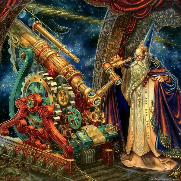 Fantasy - The Astronomer - 750 Pieces Jigsaw Puzzle