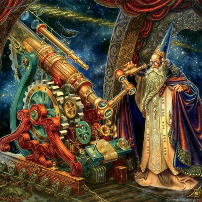 Fantasy - The Astronomer - 750 Pieces Jigsaw Puzzle
