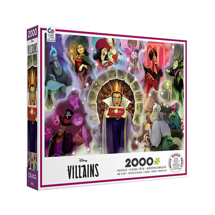 Disney - Villains 2 2000 Pieces Jigsaw Puzzle
