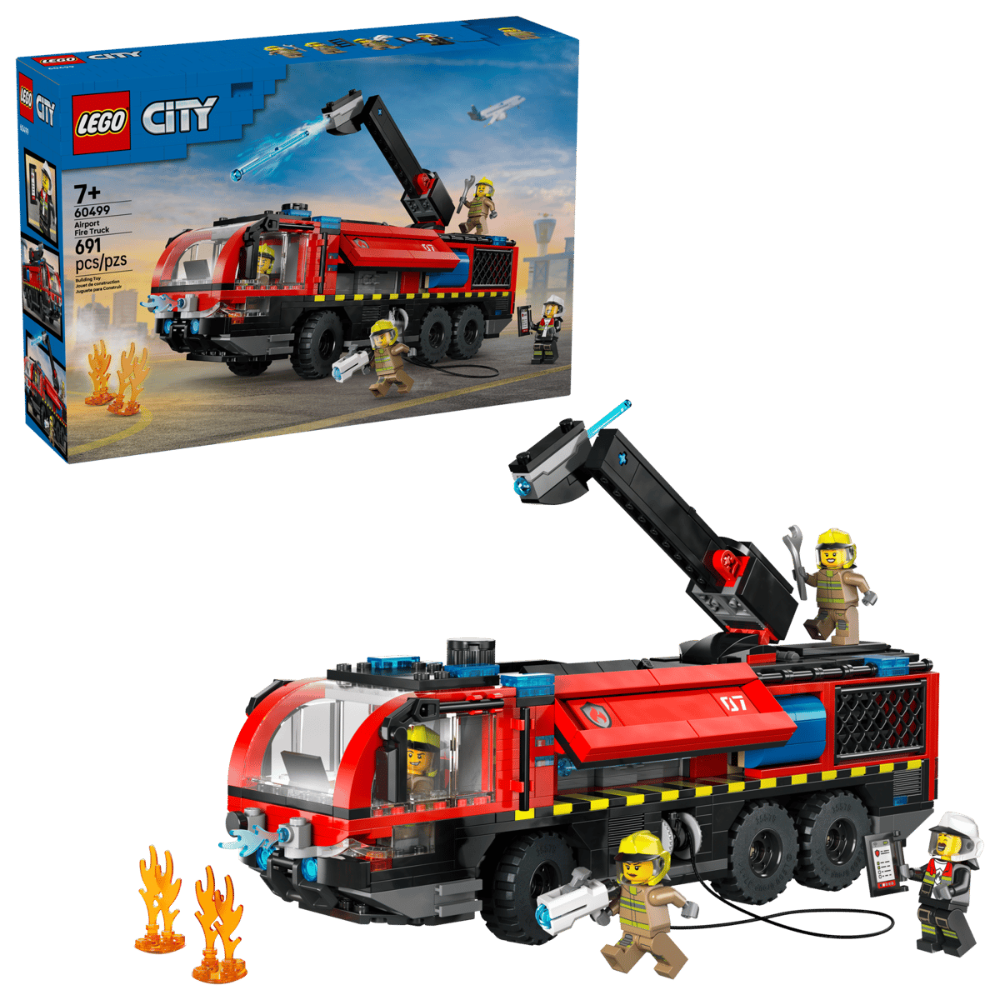 LEGO City AIRPORT FIRE TRUCK 691 Pieces