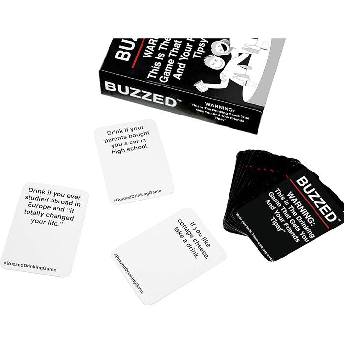 Buzzed - This is The Drinking Game That Gets You and Your Friends Tipsy!