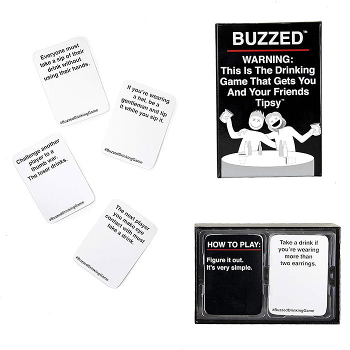 Buzzed - This is The Drinking Game That Gets You and Your Friends Tipsy!