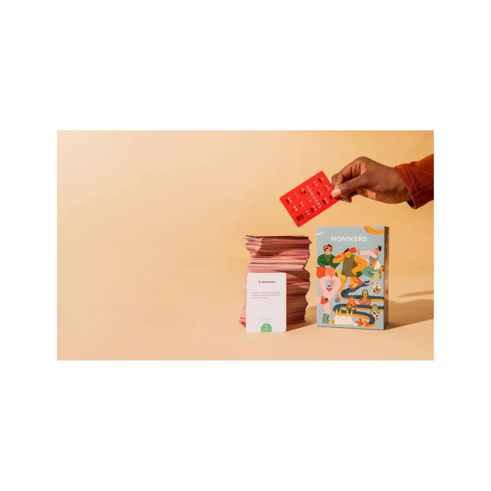 Monikers Party Game - Hilarious Guessing Game for Friends & Family