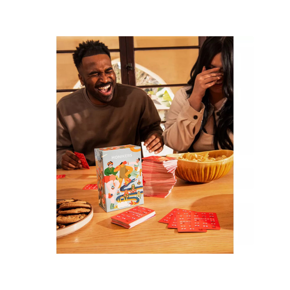 Monikers Party Game - Hilarious Guessing Game for Friends & Family
