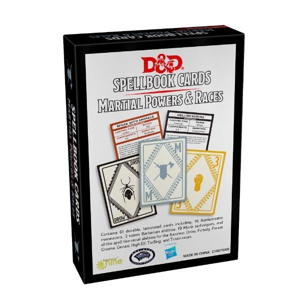 Dungeons &amp; Dragons Spellbook Cards: Martial  Game – October 30, 2018
