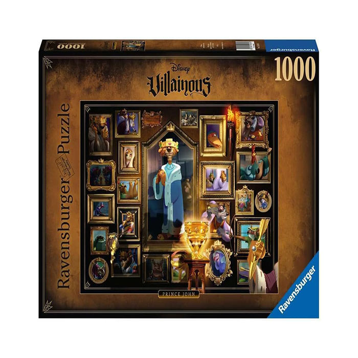 Disney Villainous: Prince John Jigsaw Puzzle 1000 pcs