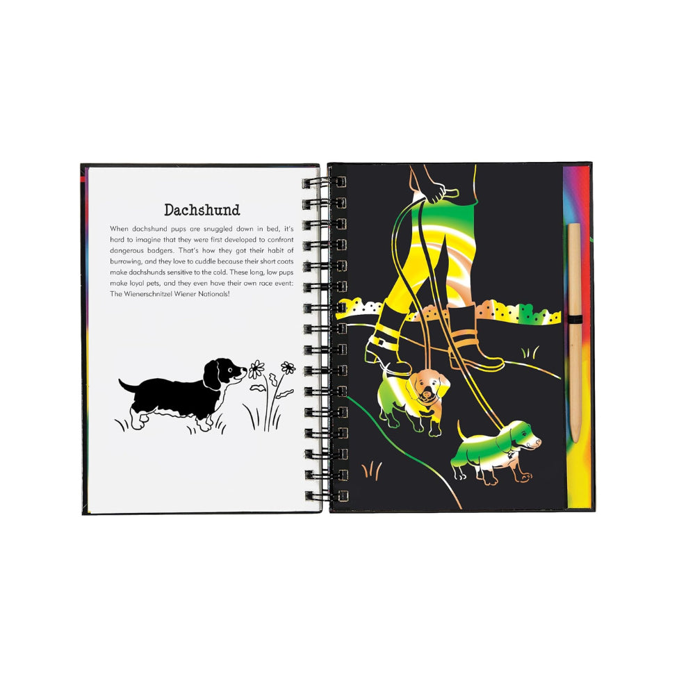 Scratch &amp; Sketch Puppies (Trace Along)