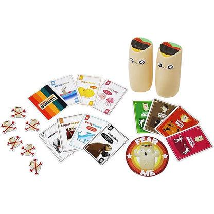 Throw Throw Burrito - A Dodgeball Card Game for Adults, Teens & Kids