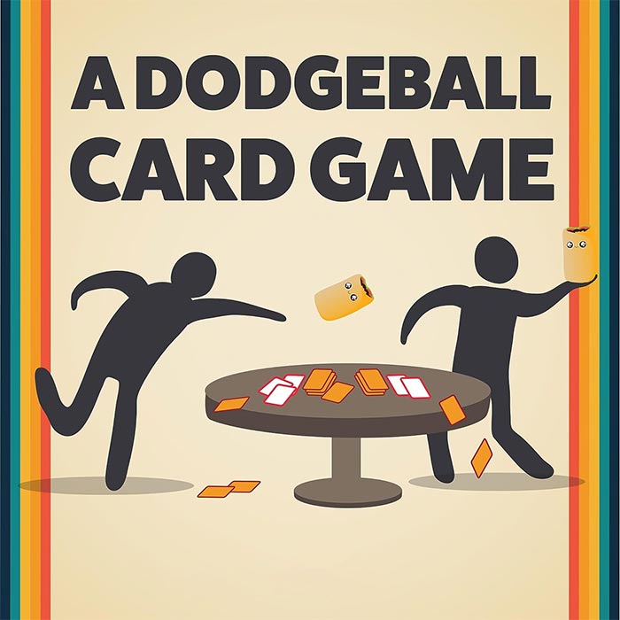 Throw Throw Burrito - A Dodgeball Card Game for Adults, Teens & Kids