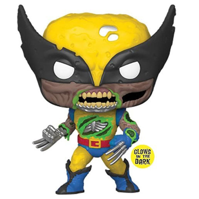 Funko Pop Marvel Zombies Wolverine Glow In The Dark