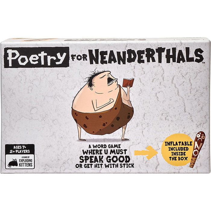 Poetry for Neanderthals by Exploding Kittens - Card Games for Adults, Teens &amp; Kids
