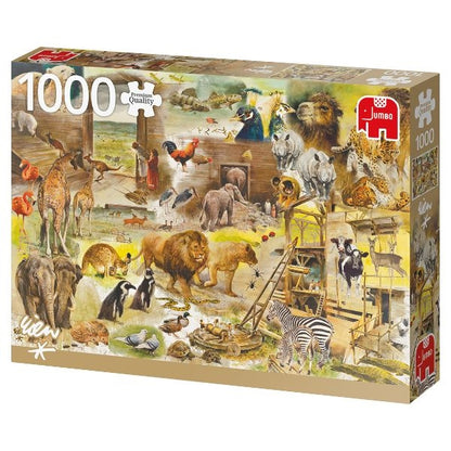 Heye: Building Noah's Ark 1000 Piece Jigsaw Puzzle