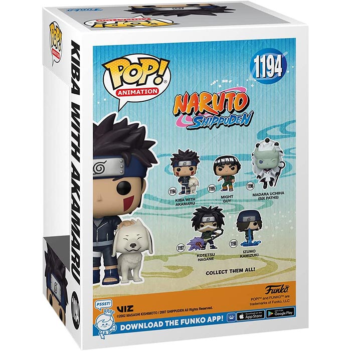 Funko Pop! Animation Naruto Kiba with Akamaru