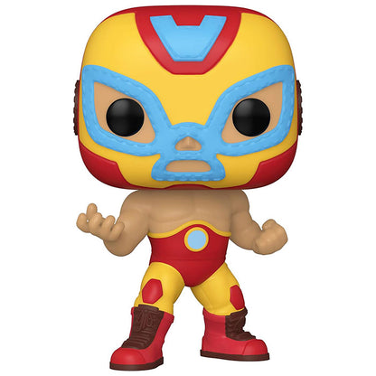 Funko Pop! Marvel, Lucha Libre - El Héroe Invicto Luchadores Ironman