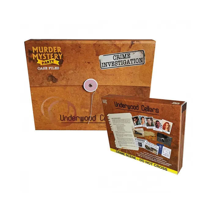 Murder Mystery Party Case Files - Underwood Cellars