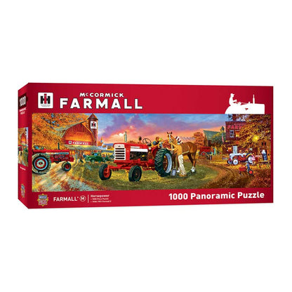 MasterPieces Farmall Horse Power - Farmall Tractors Scene 1000 Piece Panoramic Jigsaw Puzzle