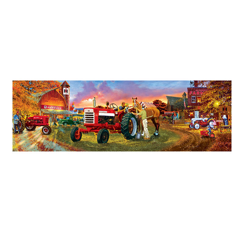 MasterPieces Farmall Horse Power - Farmall Tractors Scene 1000 Piece Panoramic Jigsaw Puzzle