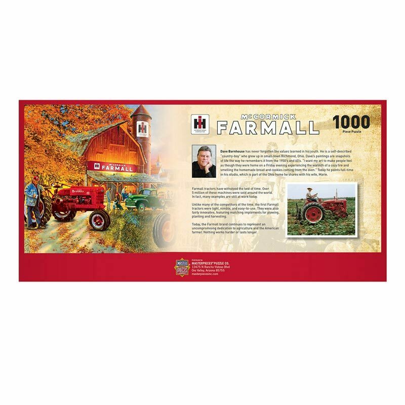 MasterPieces Farmall Horse Power - Farmall Tractors Scene 1000 Piece Panoramic Jigsaw Puzzle