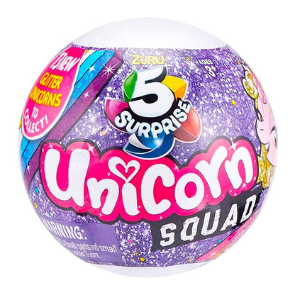 Zuru 5 Surprise - Unicorn Squad Series 2(Colors and Styles may vary and will be picked randomly)