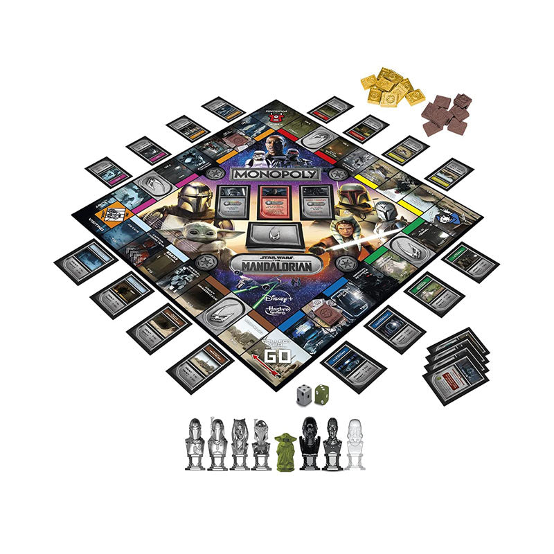 Hasbro Monopoly Mandalorian Edition S2 Board Game - English, Multicolor