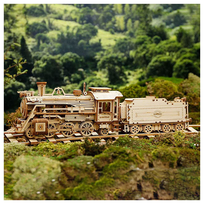 3D Wooden Puzzle – Prime Steam Express Model