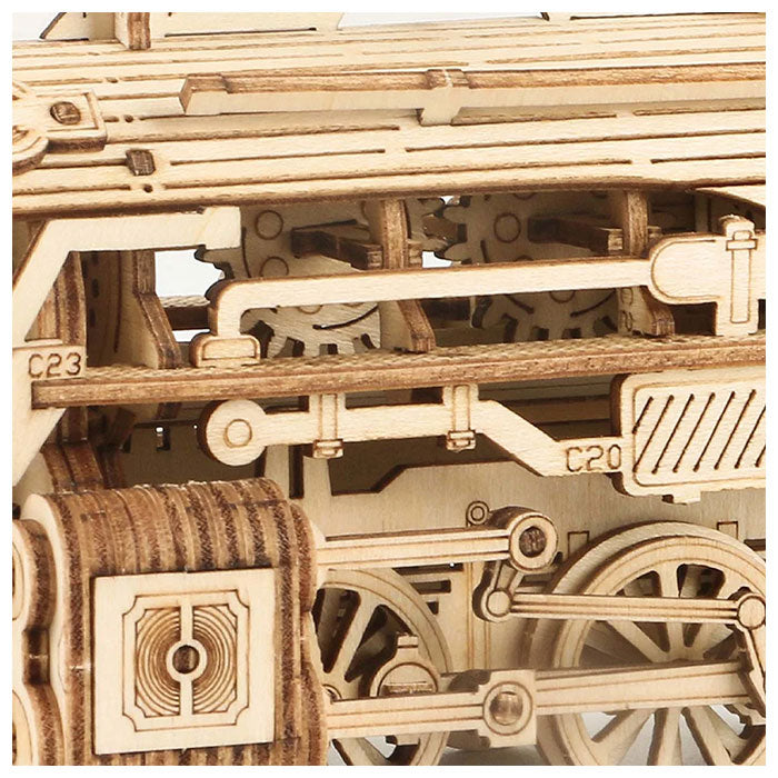 3D Wooden Puzzle – Prime Steam Express Model