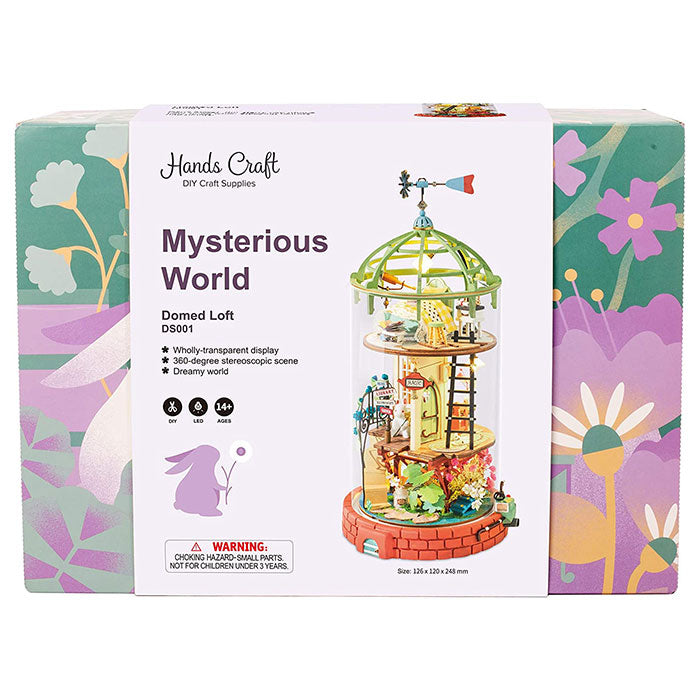 3D Puzzle – Domed Loft Mini Doll House