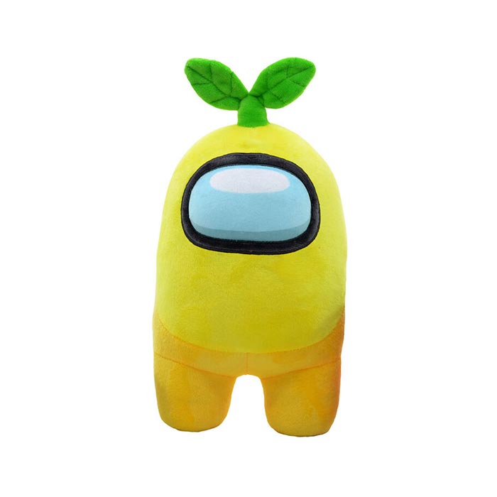 AMONG US ! PLUSH DOLLS - Yellow With Plants 12"