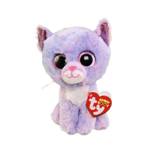 TY Beanie Boos - Cassidy The Speckled Cat Glitter Eyes