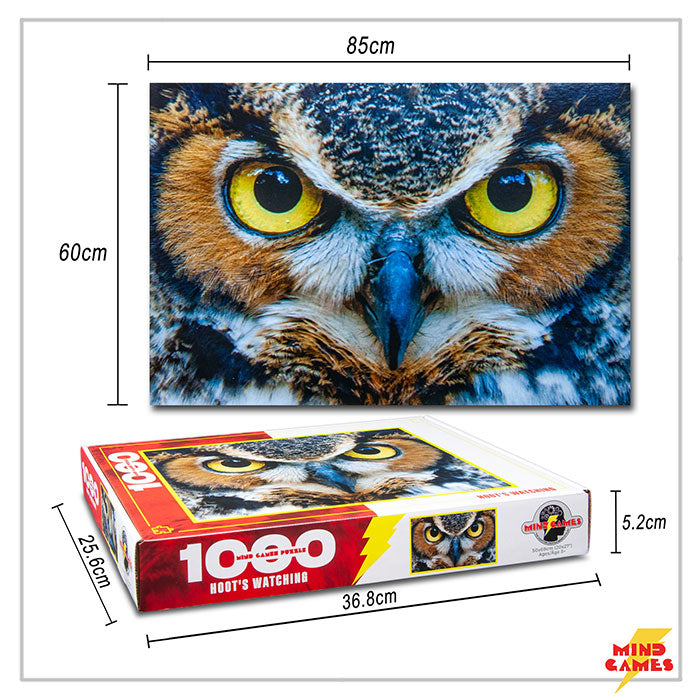 Hoot's Watching 1000 Pieces Jigsaw Puzzle