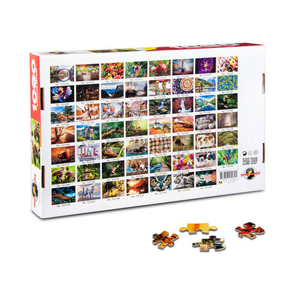Mushroom Cottage 1000 Pieces Jigsaw Puzzle