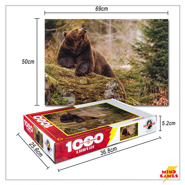 A Bear's Life 1000 Pieces Jigsaw Puzzle
