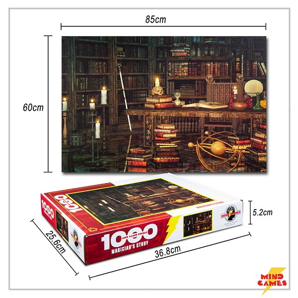 Magician's Study 1000 Pieces Jigsaw Puzzle