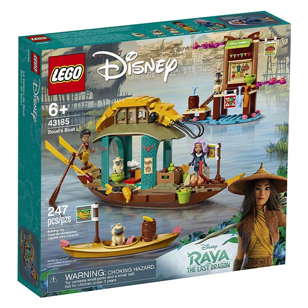 LEGO Disney Raya and the Last Dragon's Boun's Boat 43185 (247Pcs)